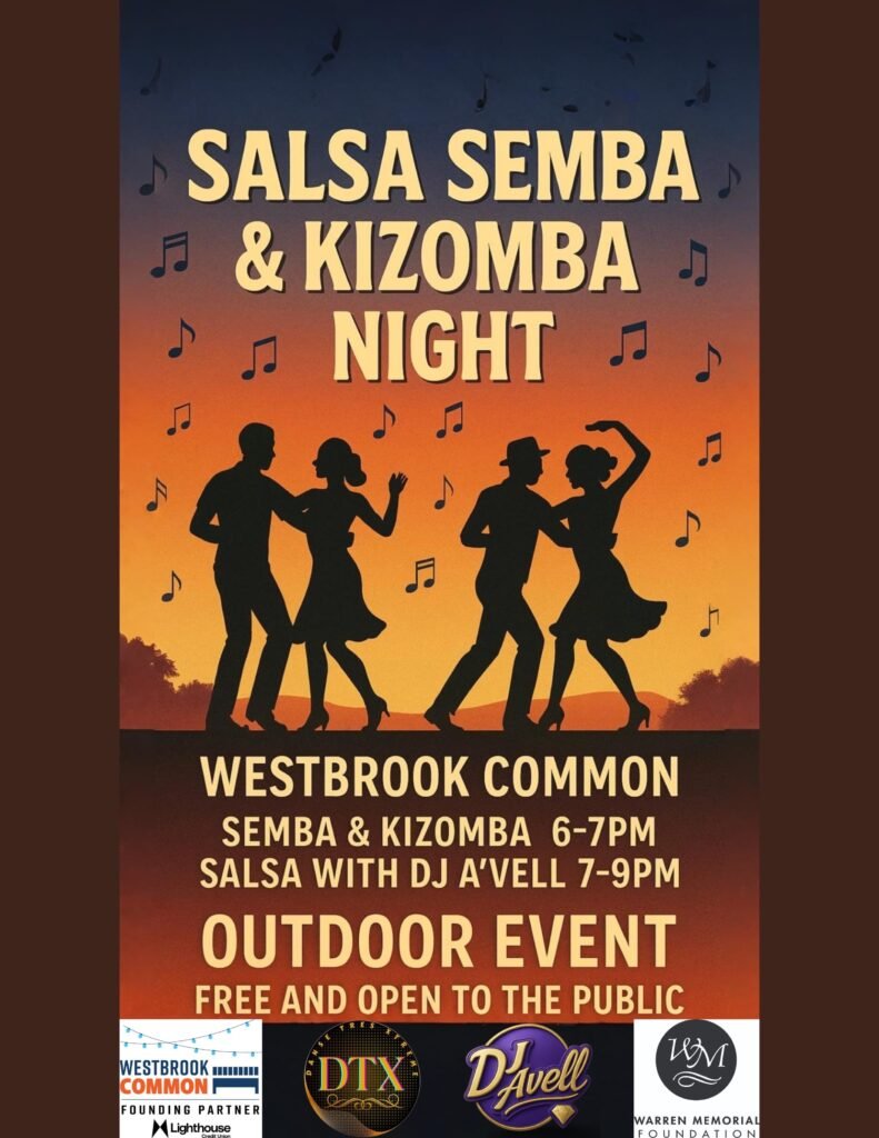 Salsa, Semba & Kizomba — Outdoors & Free at Westbrook Common